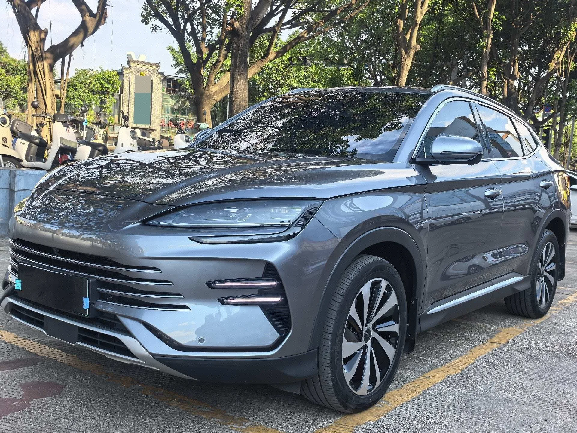 BYD Song PLUS New Energy 2024 Model, Song PLUS DM-i 1.5 CVT Glory Edition, 150km/h Flagship PLUS Automatic Transmission