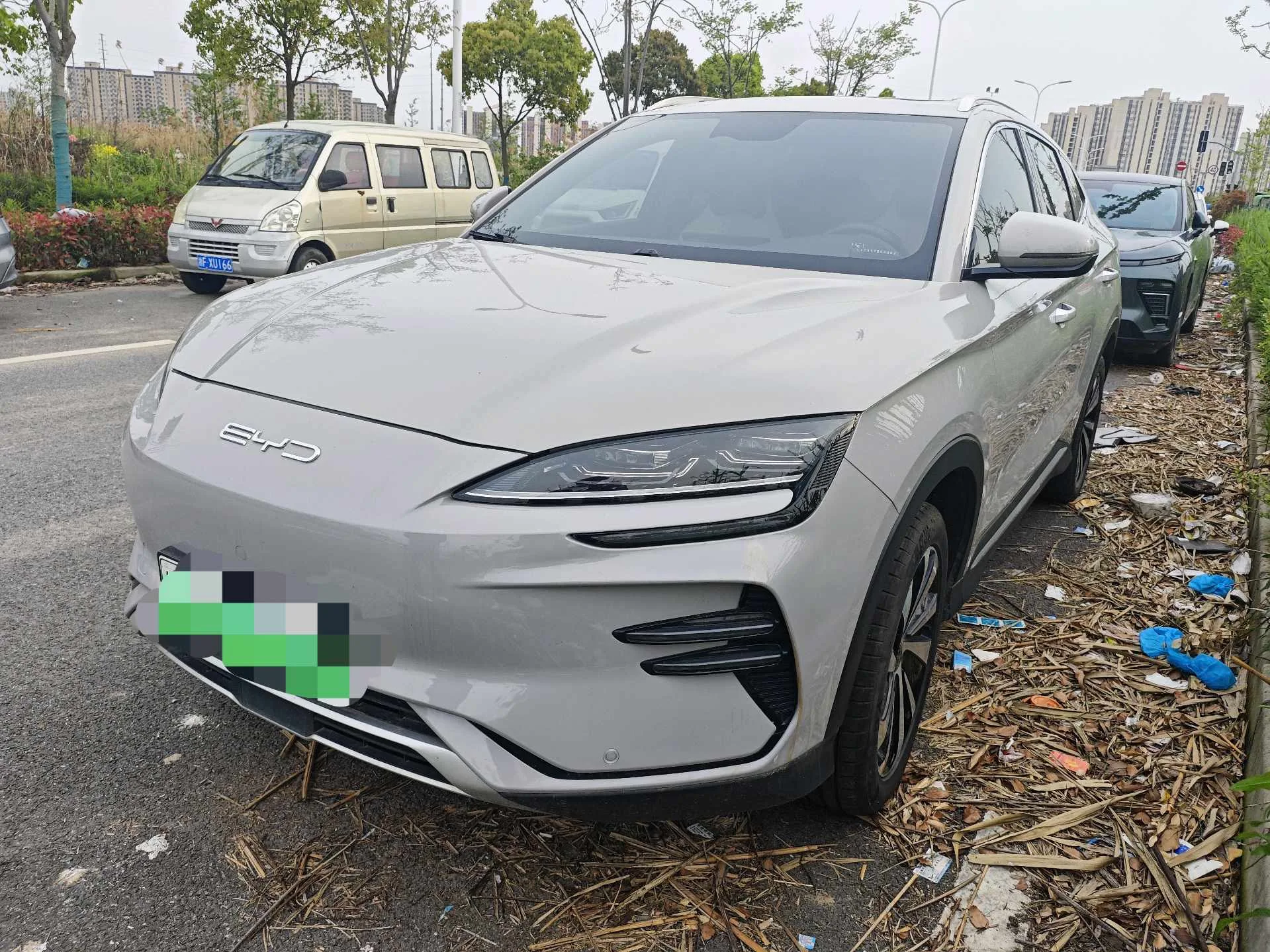 BYD Song PLUS New Energy 2025 Model, Song PLUS EV Smart Driving Edition, 520km Range, Luxury Automatic