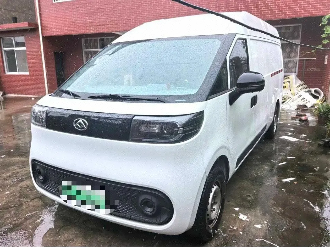 Changong 2024 Da Na V1 5.25-meter All-Electric Long-Wheelbase Low-Roof Enclosed Cargo Van, 51 kWh, Automatic Transmission