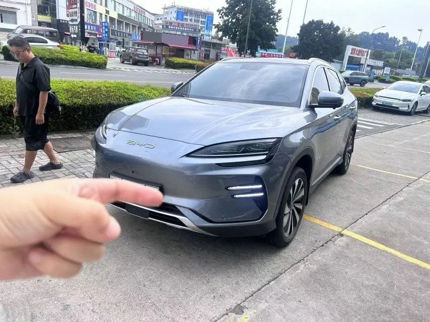 BYD Song PLUS New Energy 2024 Model, Song PLUS EV Glory Edition, 520km Range, Luxury Automatic