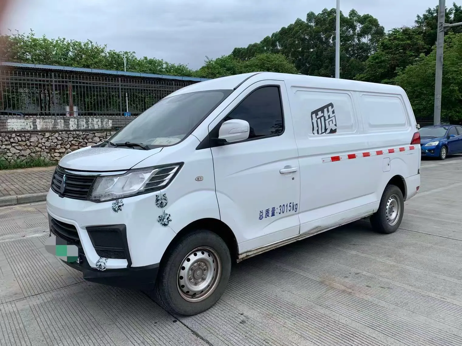 2022 Boteng V2 EV Standard Closed-Body Van with Henan Litong Battery