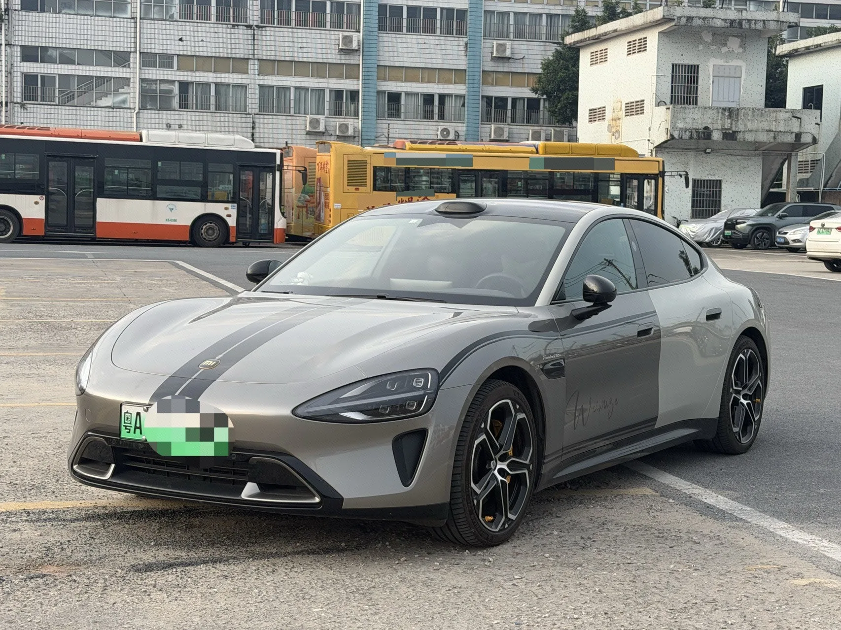 Xiaomi SU7 2024 Model, 830km Rear-Wheel Drive, Long Range, Advanced Intelligent Driving Pro Edition