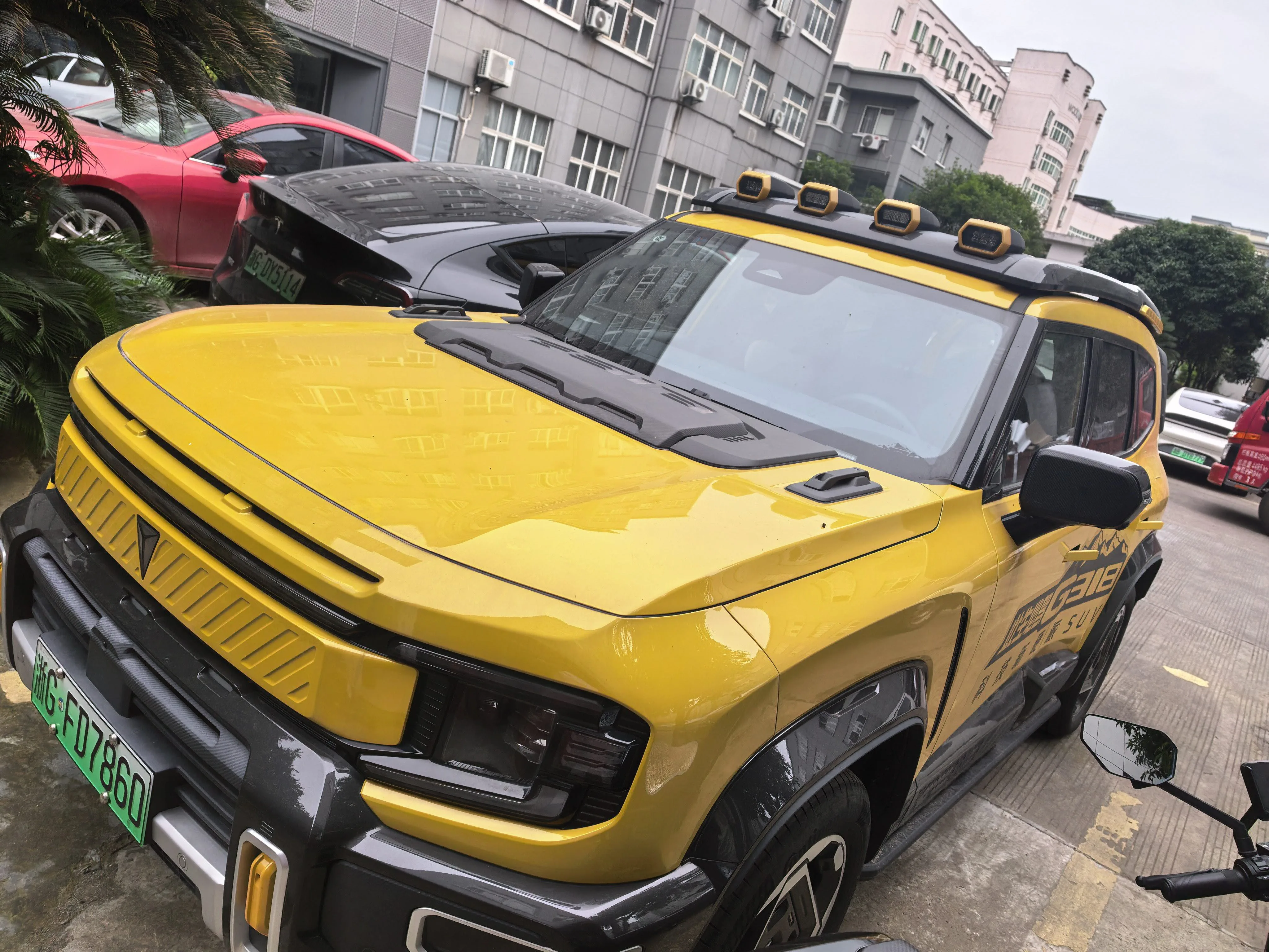 Changan Deep Blue 2025 G318 Worry-Free Crossing Edition 4WD Secret Realm Edition Automatic Transmission
