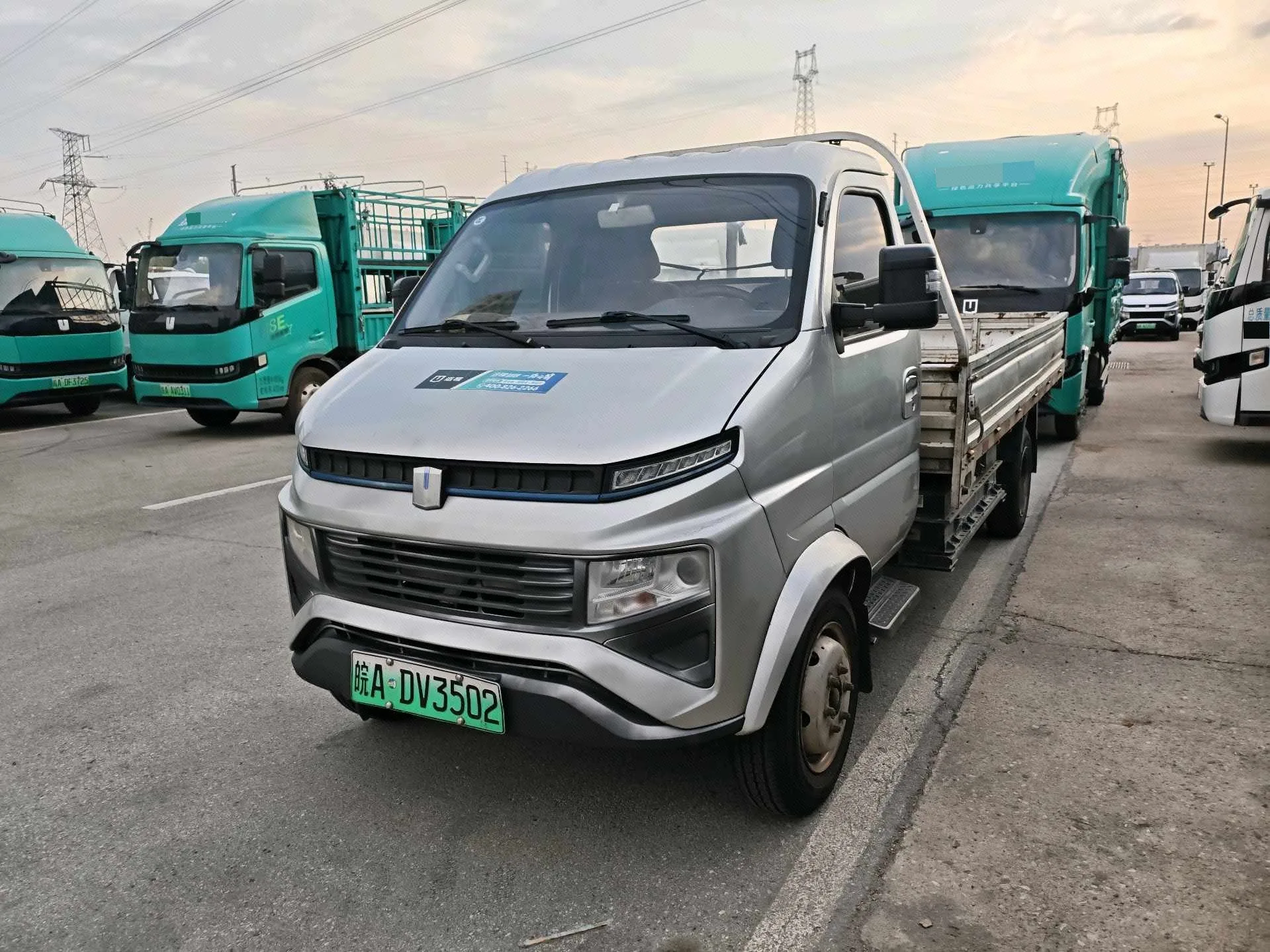 Remote Fengrui 2022 F3E Flatbed Truck, Ningde 55.7 kWh